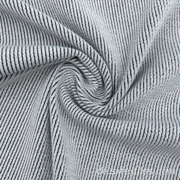 Doppelseitiges Polyester -Spandex Schlangenblasen -Strick -Stoff
